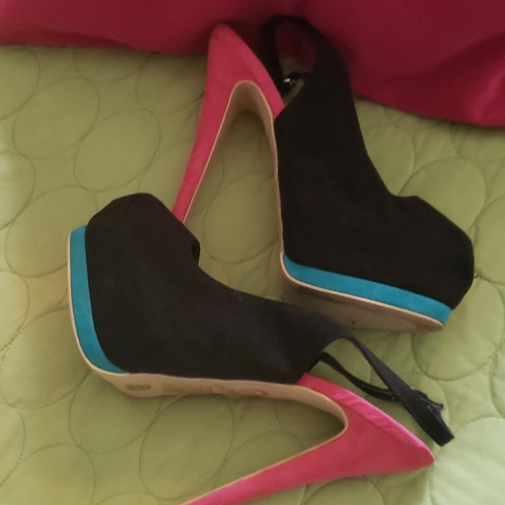Black Multi Suede Shoes Hp 🔥🔥🔥 - Picture 4 of 4